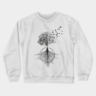 Life cycle - tree Crewneck Sweatshirt